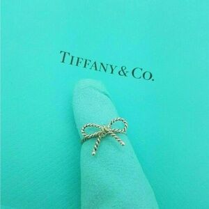 Tiffany & Co. Silver Bow Ring